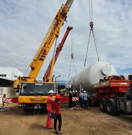 Opération effectuée avec succès ( notre grue Grove 130T)