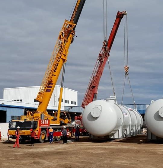 Opération effectuée avec succès ( notre grue Grove 130T)